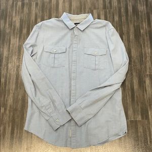 Calvin Klein Men’s Long-Sleeve Button-Up Shirt